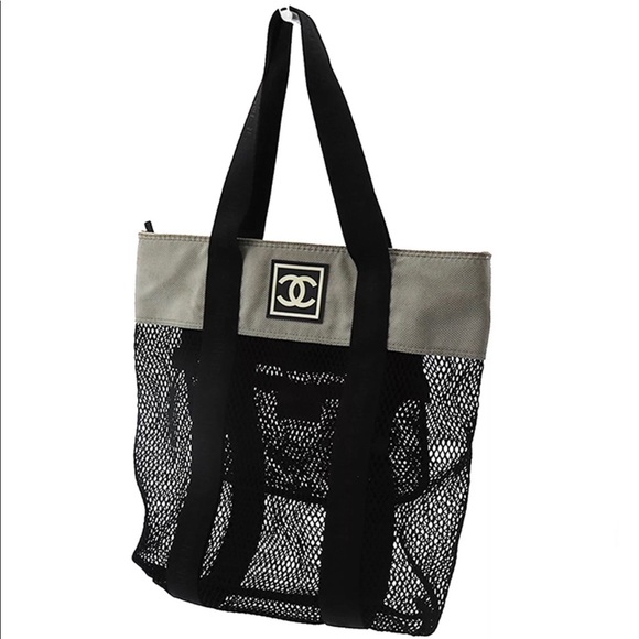 CHANEL Bags Vtg Mesh Chanel Beach Bag Tote Poshmark